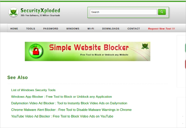 Website blocker software free download with crack